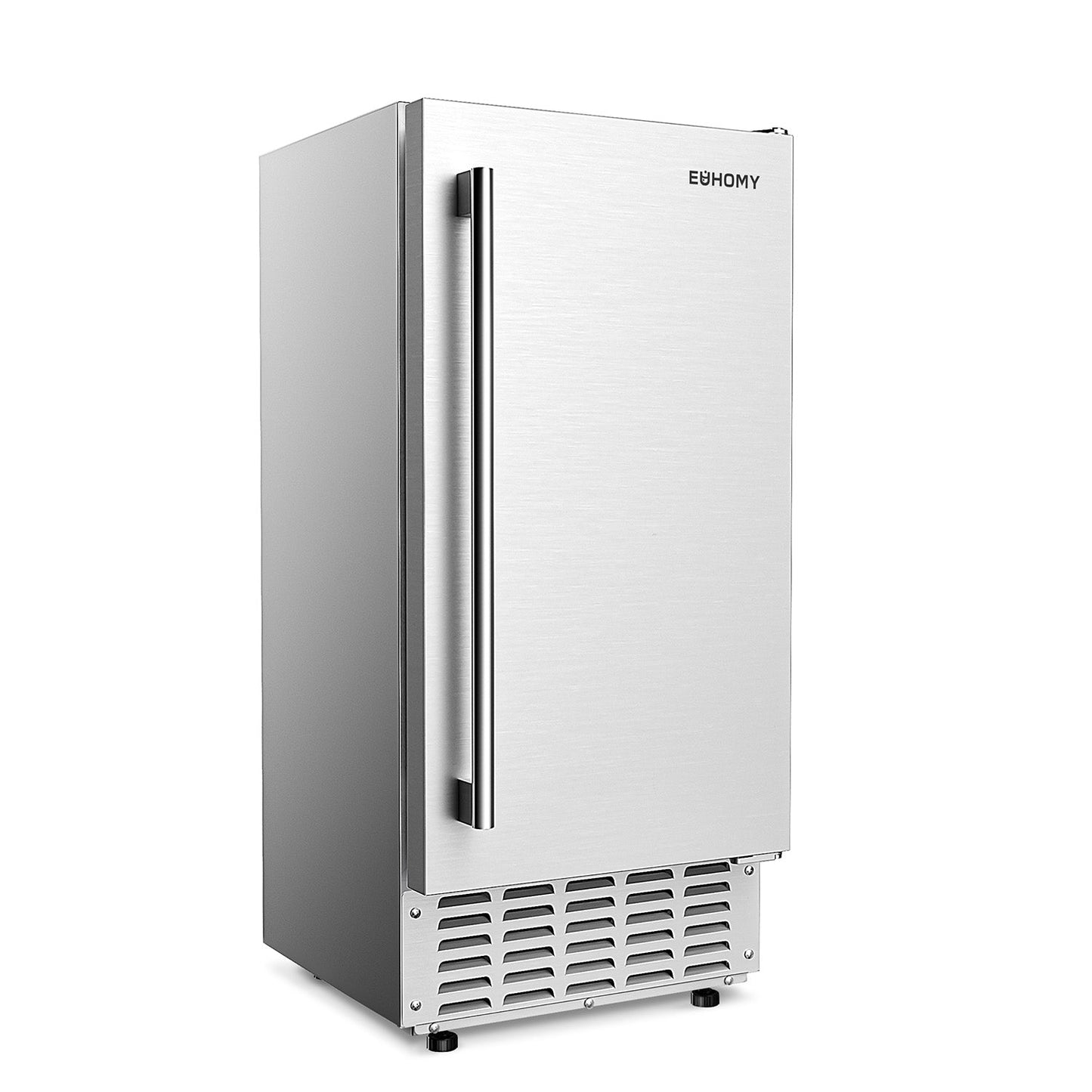 EUHOMY Commercial Built-in Nugget Ice Maker Machine