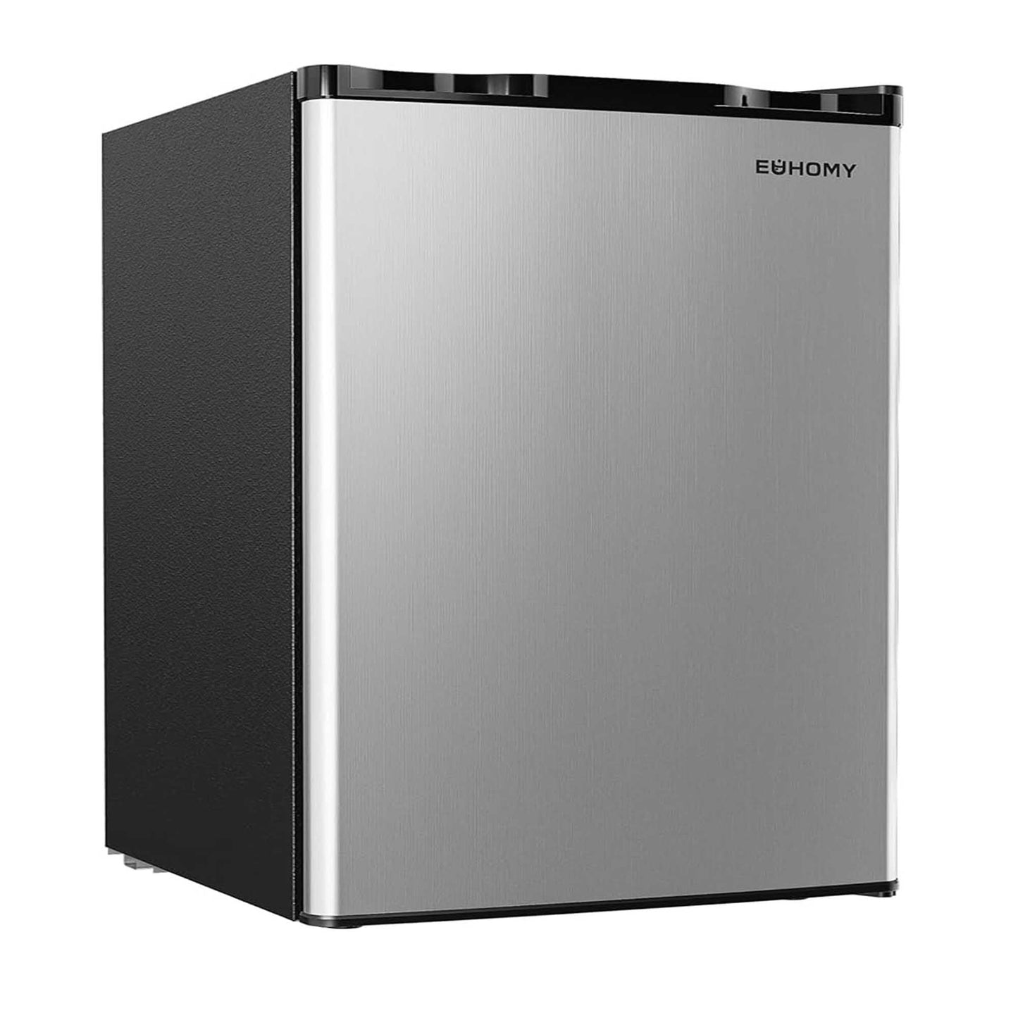 EUHOMY Mini Fridge with Freezer, Single Door Compact Refrigerator - Euhomy