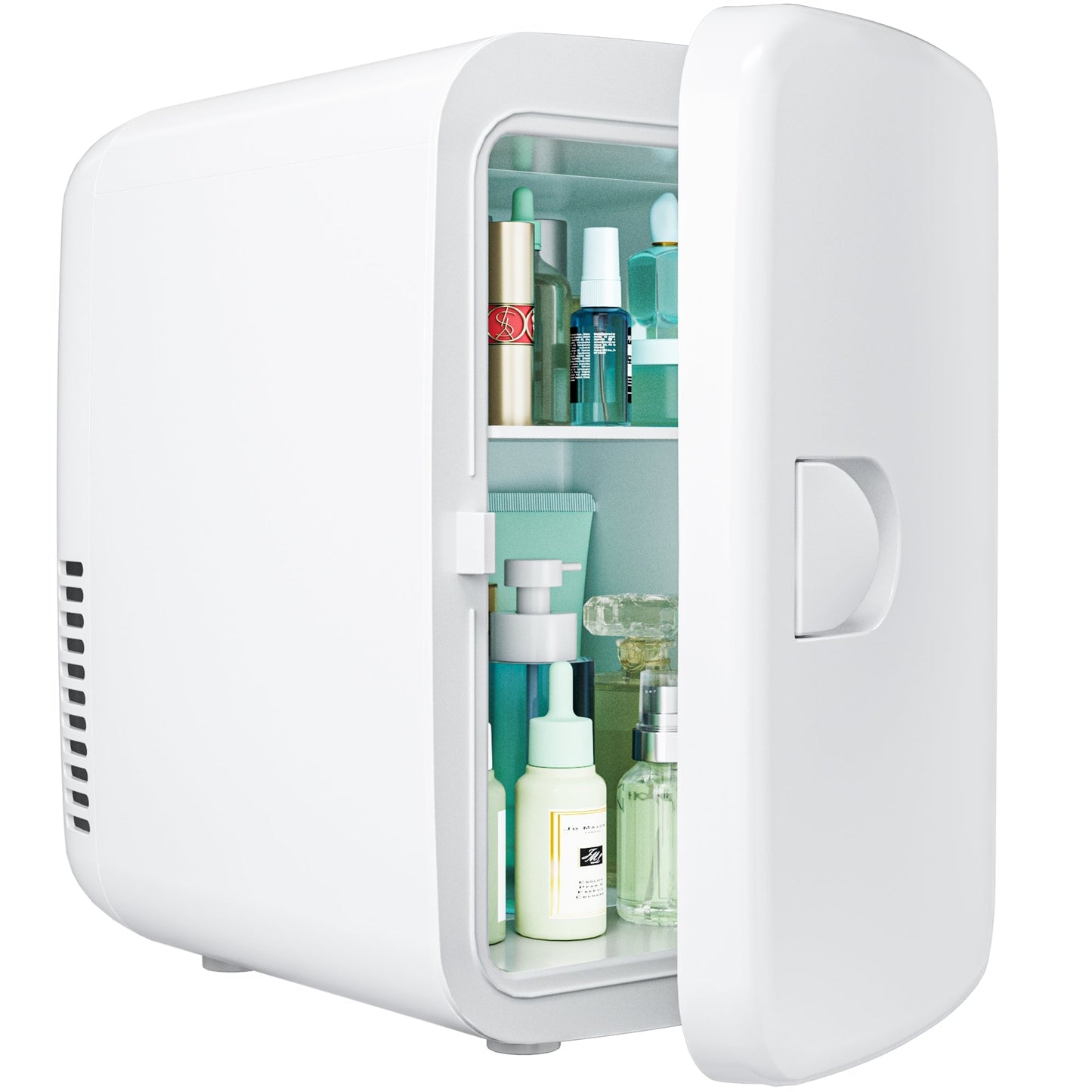 EUHOMY Mini Fridge, 4 AC/DC Small Refrigerator for Skincare, Portable Cooler and Warmer for Skin Care, Beverage, 4L Makeup Mini Fridge - Euhomy