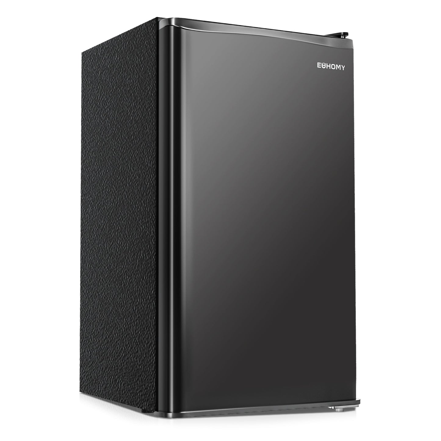 EUHOMY Mini Fridge with Freezer, Single Door Compact Refrigerator - Euhomy
