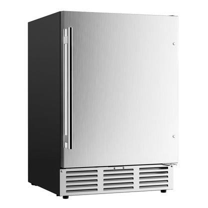 EUHOMY Beverage Refrigerator Under Counter Beer Fridge Large Capacity Wine Cooler